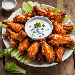 grilled chicken wings