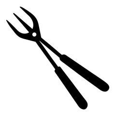  silhouette vector of various knives and sharp tools, scissors tool vector illustration	