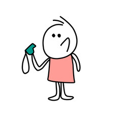 illustrations funny young sportsmen