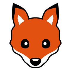 Red Fox Forest Animal Cunning Smart Cute Wild Dog Design Lover Art Vector Illustration Card T-Shirt Poster Sticker Graphic Print Decorative Drawing Isolated Logo Decoration Symbol Creative Cool Style
