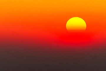 Stunning Sunset Sky Gradient