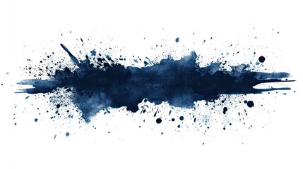 PNG dark blue ink splash backgrounds 