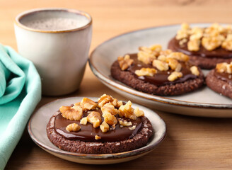 Double chocolate cookies
