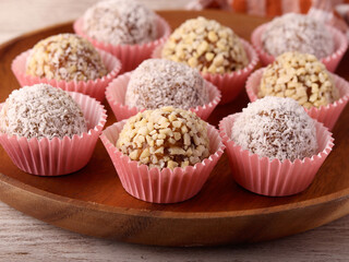 healthy fruit sweet balls
