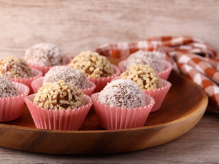 healthy fruit sweet balls