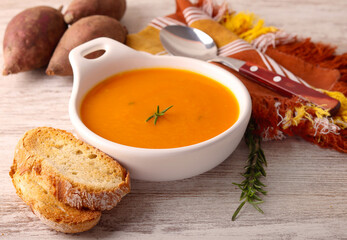 potato and rosemary soup