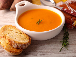 potato and rosemary soup
