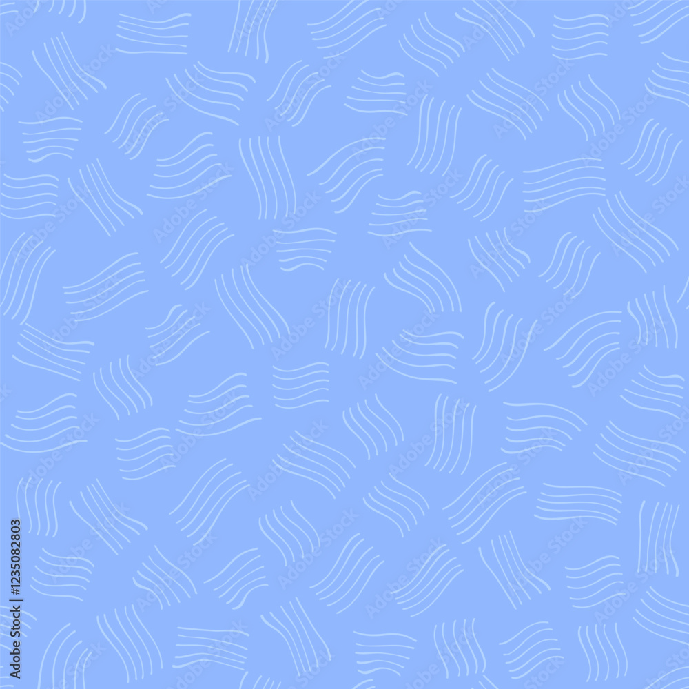 Poster seamless vector hand drawn abstract elements pattern. simple geometric wavy lines abstract backgroun