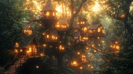 Big tree houses