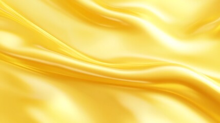 Fototapeta premium Golden Silk Draped Fabric Abstract Background