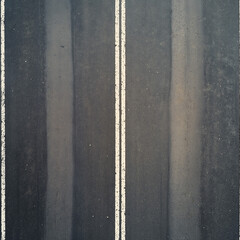 old asphalt road seen from above for textures for visualization or games, generative AI
