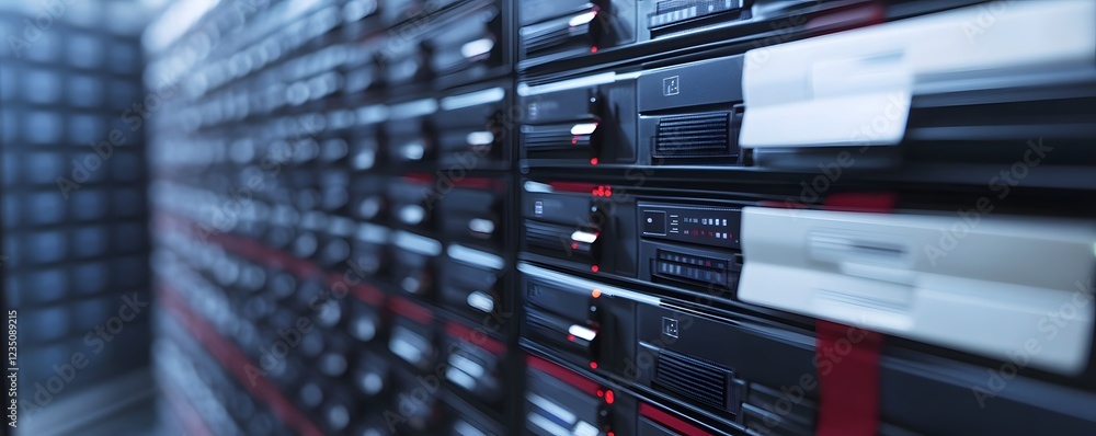 Poster data storage in modern server infrastructure.