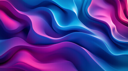 Obraz premium Futuristic Neon Purple AI Background