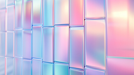 Neon Light Pink Futuristic Background