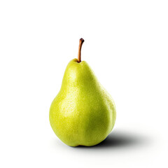 Pear isolated on transparent background
