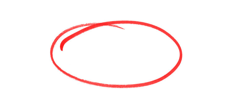 hand drawing different circles isolated on the transparent background, Handwritten red circle. For marking text, numbers, marker pen, pencil, logo, hand-drawn doodle grunge circle highlights