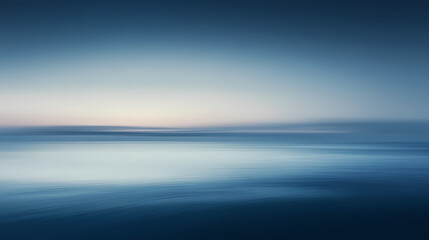 Obraz premium A serene abstract blue defocused bokeh background with a subtle gradient and soft focus effect, reminiscent of a dreamy night sky , gradient, night sky. Dreamy Surrealism. Illustration