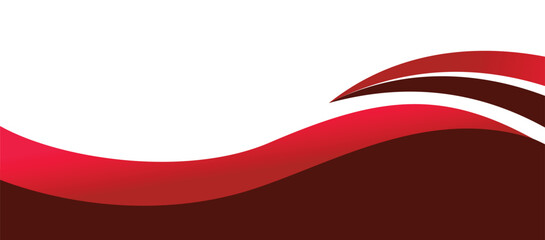 abstract modern red banner background