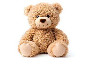 Obraz premium Bear Isolated on White Background.