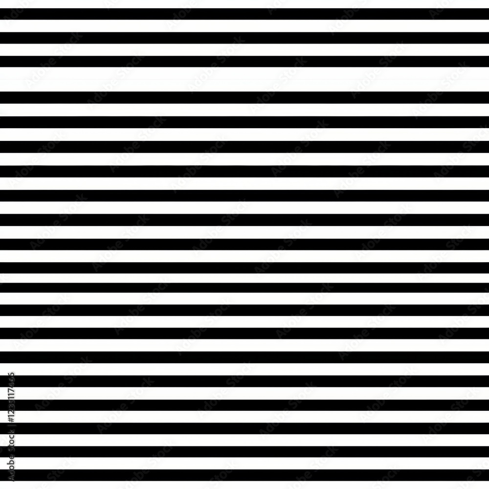 Poster Horizontal geometric pattern with random multi-line repetition seamless background