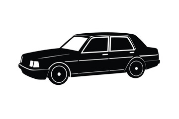 car isolated on white