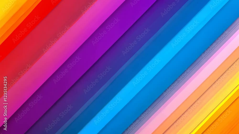 Poster abstract gradient mesh background with smooth transition in vibrant hues of red blue and yellow crea
