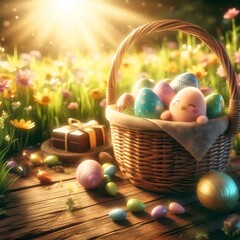 kawaii chocolate eggs