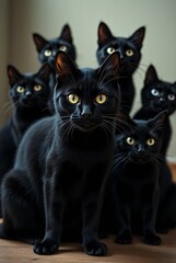 black and white kitten