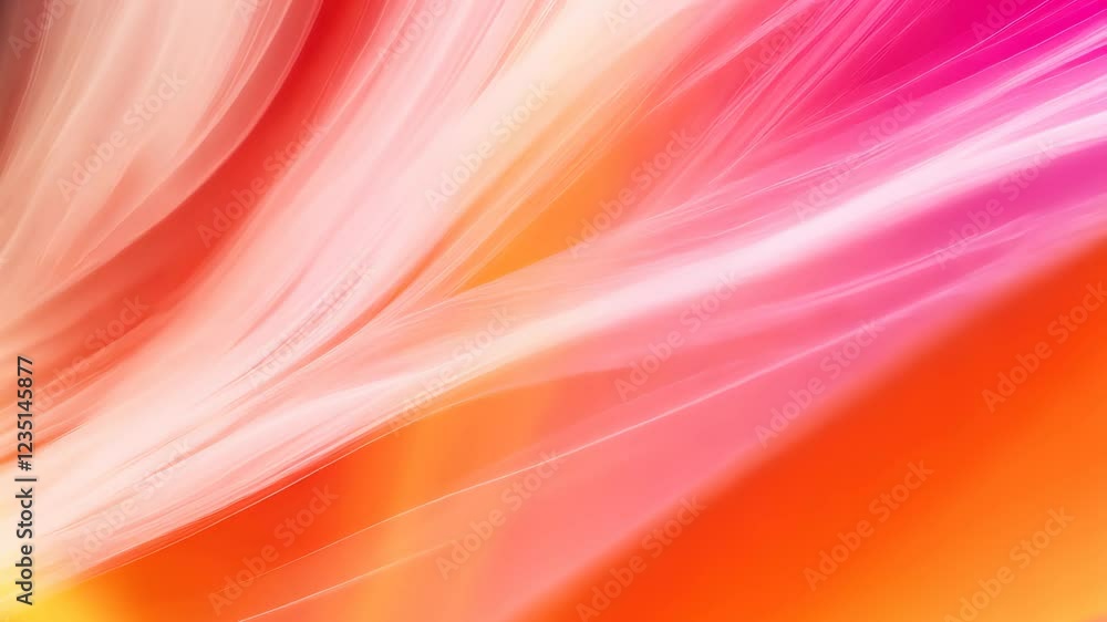 Poster vibrant abstract motion background in pink and orange tones with textured flowing patterns for creat