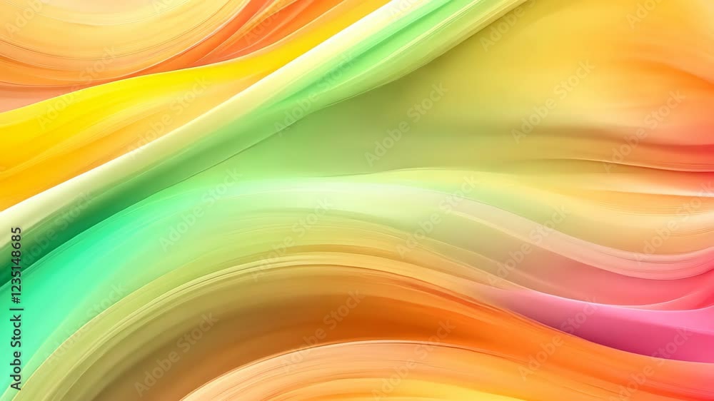 Poster colorful abstract motion background with fluid wave patterns perfect for contemporary design and dig