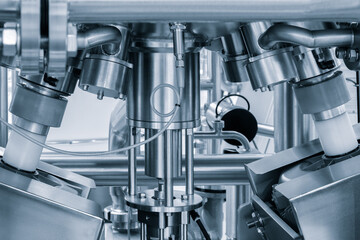 Production machine for manufacture products from pvc plastic extrusion technology