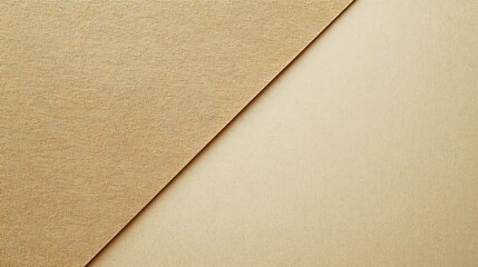 Fototapeta premium Textured Beige Fabric and Paper Background