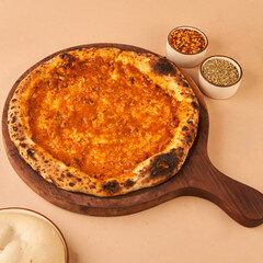 No Cheese Naples Pizza for restaurant menu