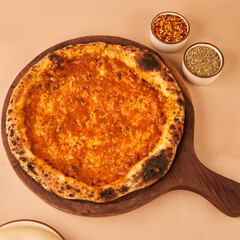 No Cheese Naples Pizza for restaurant menu
