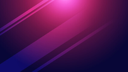 Abstract pink and blue gradient background design with falling light rays
