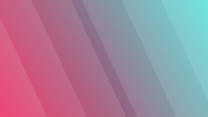 Abstract sky blue and pink gradient shape waves background design