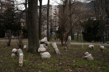 Sarajevo, gravestones