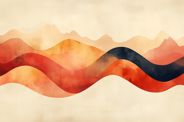 Naklejka premium abstract red background