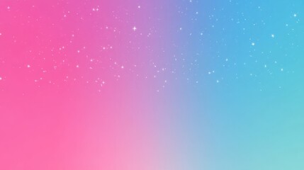 Abstract Gradient Background with Stars and Cosmic Elements
