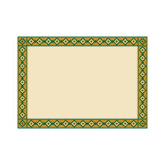 Obraz premium Elegant certificate border design vector 
