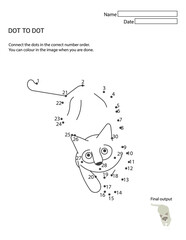 Dot-to-Dot Activity Sheets
