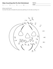 Dot-to-Dot Activity Sheets