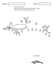 Dot-to-Dot Activity Sheets