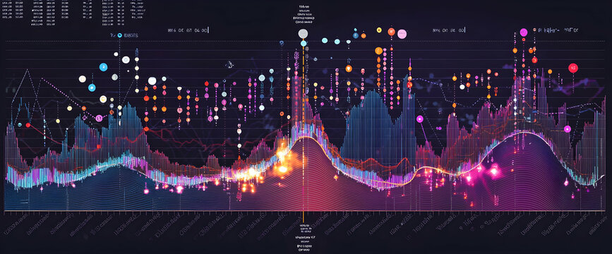 Scatter plot highlighting strong market correlations