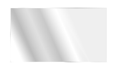 Polished, transparent glass plate. Glossy plastic or acrylic sheet. Isolated on a transparent background with realistic light effects. Perfect for window, screen, or display overlays. PNG 