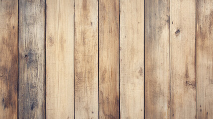 Natural light wood plank texture showcasing the unique grain patterns and subtle color variations in a rustic setting. Generative AI
