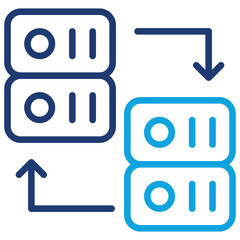 Data Exchange Icon