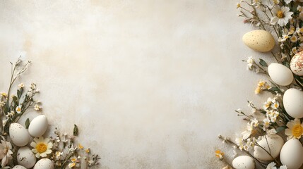 Beautiful Vintage Easter Background and Wallpaper