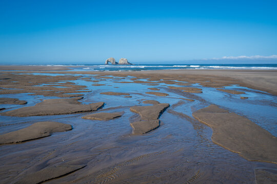 Twin Rocks Arch Rockaway Beach Oregon Coast
