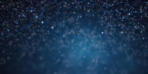 abstract blue background with scattered stars,  celestial,  sky